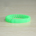 Multicolors Teenager Soft Rubber Twisted Silicone Bracelets